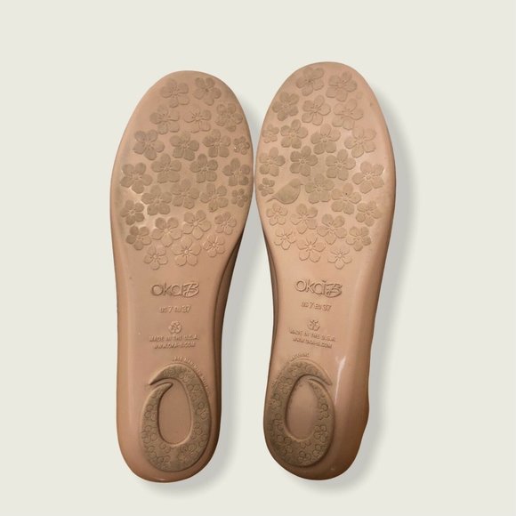 Oka B Size 7 Chai Taylor Ballet Flats Waterproof - Picture 4 of 4